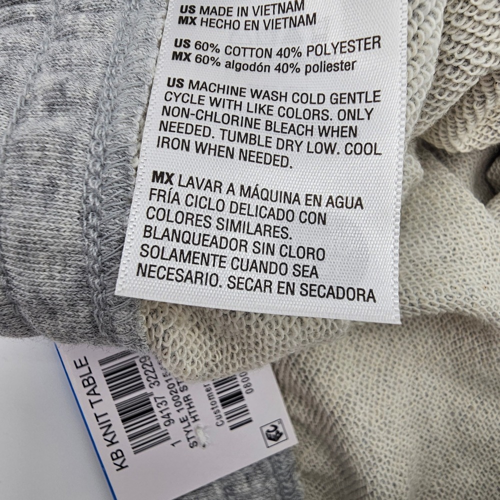 Epic Threads Kids Knit Shorts Drawstring Heather Sterling Grey S 7-8 NEW - Picture 6 of 6
